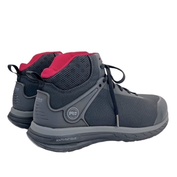 Timberland Pro Women’s Drivetrain Mid Composite Safety Toe ESD Work Boots - Picture 9 of 16